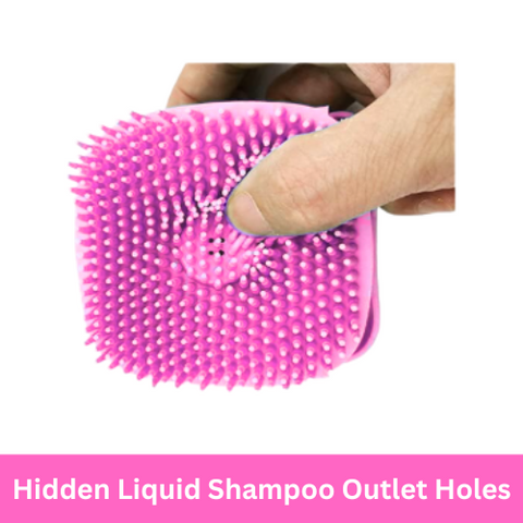 MPV Silicon Bathing Brush With Dispenser