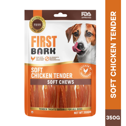 FIRST BARK Soft Chicken Tenders Jerky