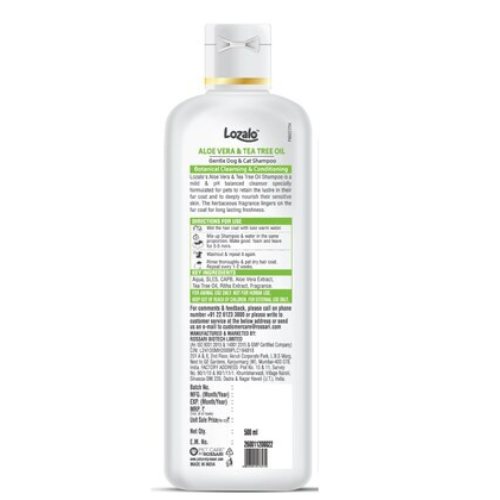 Lozalo  Alovera & TeaTree Oil Botanical Shampoo