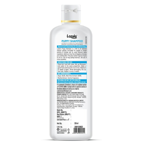 Lozalo Puppy Botanical Shampoo