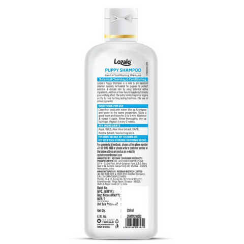Lozalo Puppy Botanical Shampoo