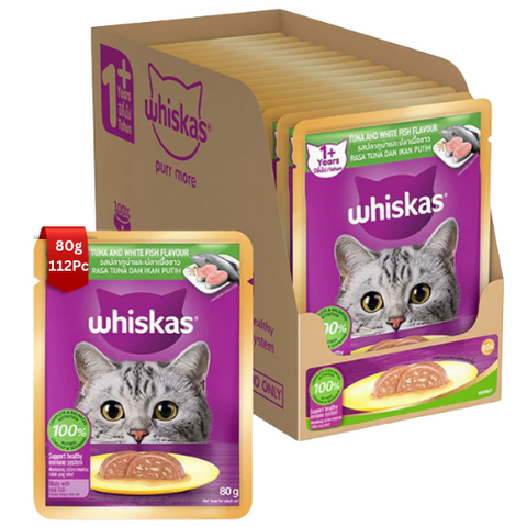 Whiskas Adult Tuna and White Fish Gravy Wet Food