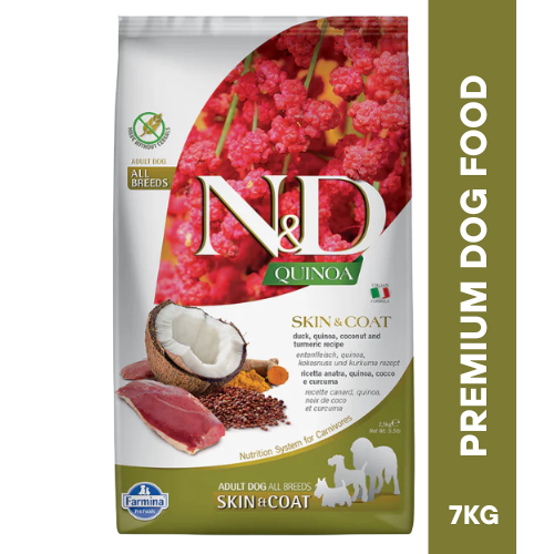 N&D QUINOA SKIN & COAT Duck Adult Maxi Dry Food