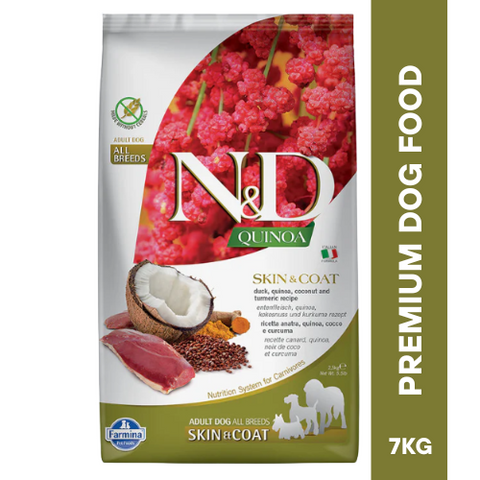 N&D QUINOA SKIN & COAT Duck Adult Maxi Dry Food