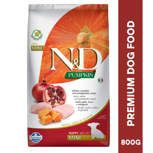N&D PUMPKIN CHICKEN Puppy Mini Dry Food 2.5KG
