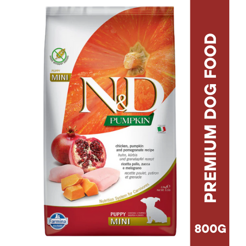 N&D PUMPKIN CHICKEN Puppy Mini Dry Food 2.5KG