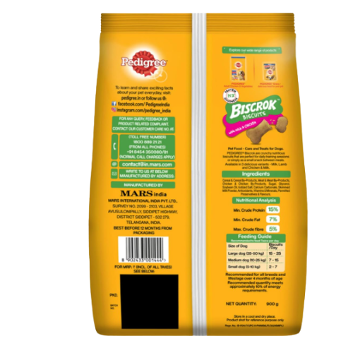 Pedigree Biscrok with Chicken