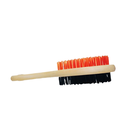 Wooden Polish Brush Double Side Grooming & Shedding Comb