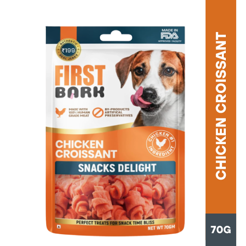 FIRST BARK Chicken Croissant Jerky