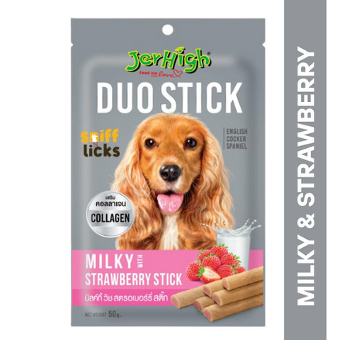 JERHIGH Duo Stick Milky Strawberry