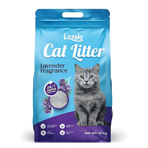 LOZALO Cat Litter Lavender