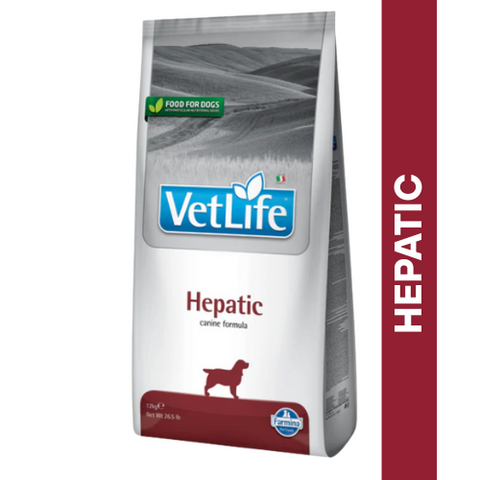 VetLife Hepatic Dog Dry Food 12KG