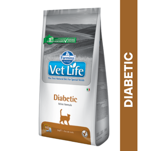 VetLife Diabetic Cat Dry Food 2Kg