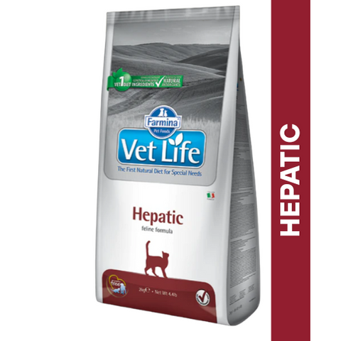 VetLife Hepatic Cat Dry Food 2KG