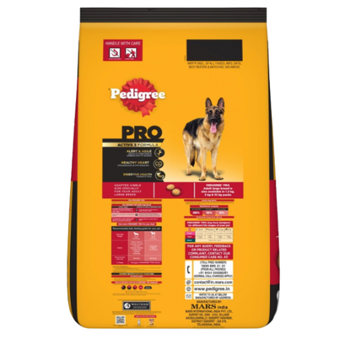 Pedigree Pro Adult Large Breed Dry Food