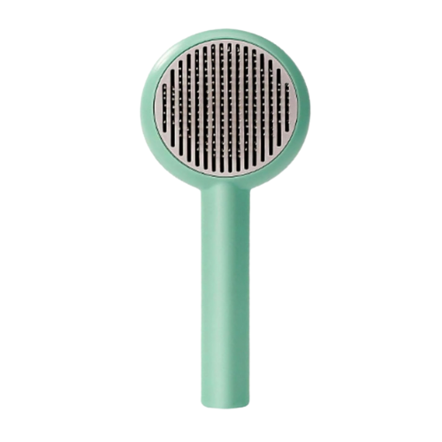 Slicker Brush Flower Self Cleaning