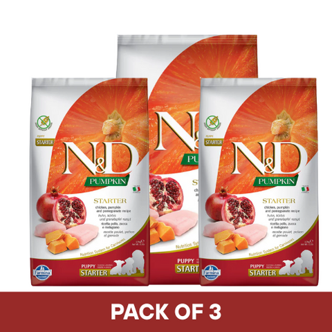 N&D PUMPKIN CHICKEN Puppy Starter Dry Food