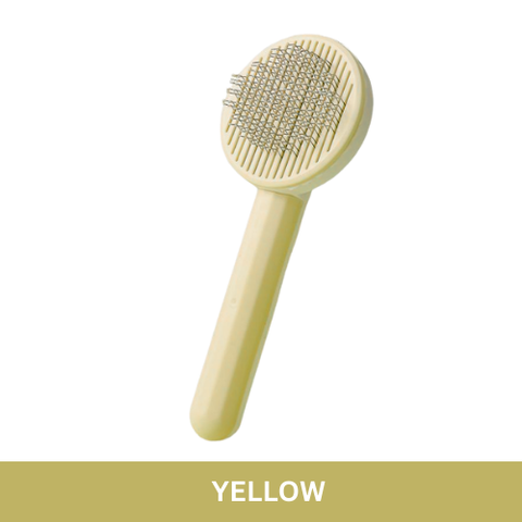 Slicker Brush Round Self Cleaning