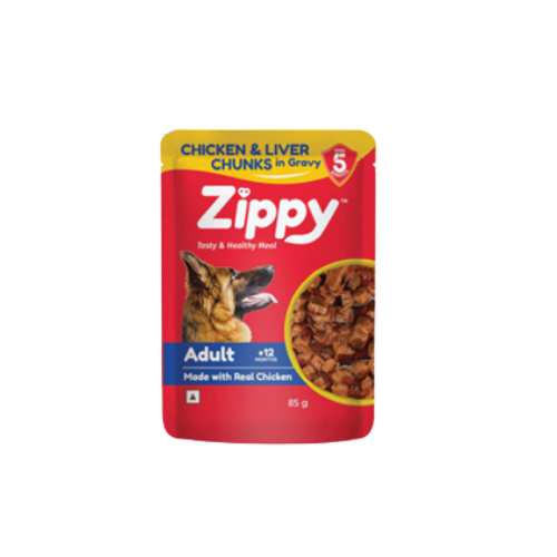 Zippy Gravy Chicken & Liver adult