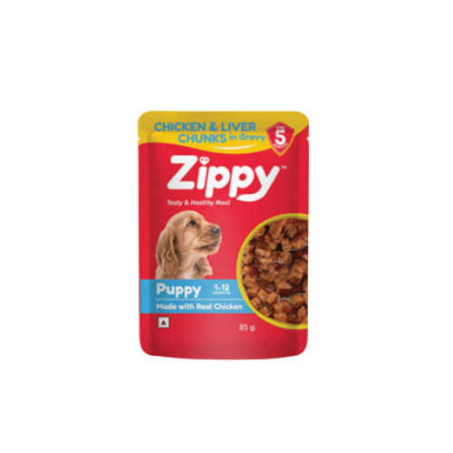 Zippy Gravy Chicken & Liver Puppy